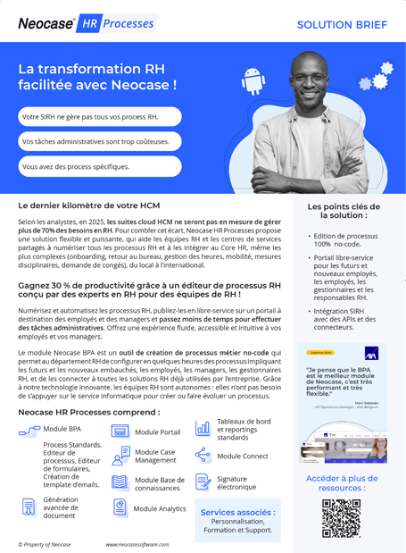 Neocase HR Processes